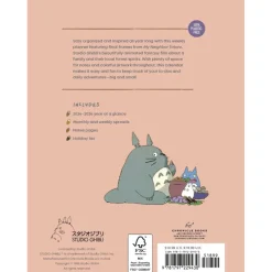 Agendas Et Calendriers|Maison Ghibli Agenda 2025 - Mon voisin Totoro