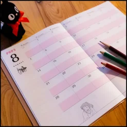 Agendas Et Calendriers|Maison Ghibli Agenda 2023 Au coin du feu - Kiki la petite sorcière