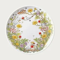 Cuisine Et Table|Maison Ghibli Assiette 23 cm Totoro Fraise - Mon Voisin Tororo