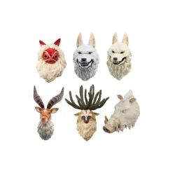 Figurines|Maison Ghibli Assort. de 6 Magnets 3D à collectionner - Princesse Mononoké