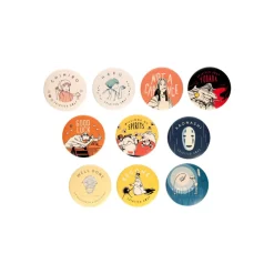 Badges|Maison Ghibli Assortiment de 10 Badges Anniversaire Chihiro - Le Voyage de Chihiro