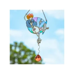 Décoration|Maison Ghibli Attrape-soleil vitrail Kiki - Kiki la petite sorcière