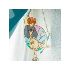 Décoration|Maison Ghibli Attrape-soleil vitrail Kiki - Kiki la petite sorcière