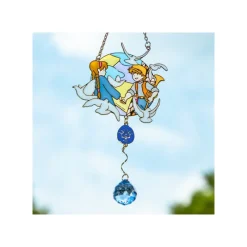 Décoration|Maison Ghibli Attrape-soleil vitrail Sheeta & Pazu - Le Château dans le ciel