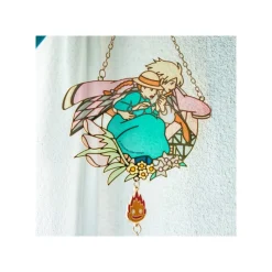 Décoration|Maison Ghibli Attrape-soleil vitrail Sophie & Hauru - Le Château ambulant