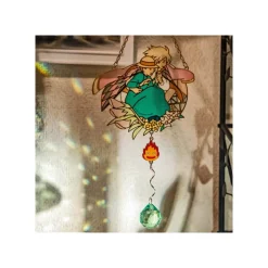 Décoration|Maison Ghibli Attrape-soleil vitrail Sophie & Hauru - Le Château ambulant