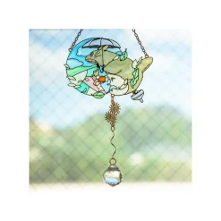 Décoration|Maison Ghibli Attrape-soleil vitrail Totoro - Mon Voisin Totoro