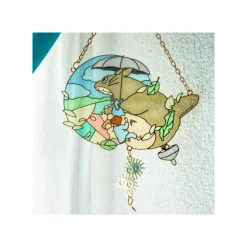Décoration|Maison Ghibli Attrape-soleil vitrail Totoro - Mon Voisin Totoro