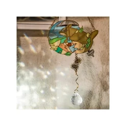 Décoration|Maison Ghibli Attrape-soleil vitrail Totoro - Mon Voisin Totoro
