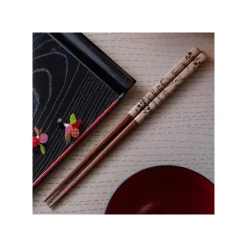 Cuisine Et Table|Maison Ghibli Baguettes laquées 21cm Esquisses Brun - Kiki la petite sorcière