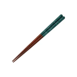 Cuisine Et Table|Maison Ghibli Baguettes laquées 21cm Esquisses Vert foncé - Mon Voisin Totoro