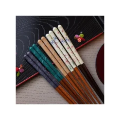 Cuisine Et Table|Maison Ghibli Baguettes laquées 21cm Esquisses Bleu marine - Mon Voisin Totoro
