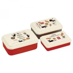 Cuisine Et Table|Maison Ghibli Bento 3 Parties Jiji Boulangerie - Kiki la petite sorcière