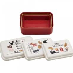 Cuisine Et Table|Maison Ghibli Bento 3 Parties Jiji Boulangerie - Kiki la petite sorcière