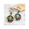Bijoux|Maison Ghibli Bijou Boucles d’oreilles à clips Louise & Baron Vitrail - Si tu tends