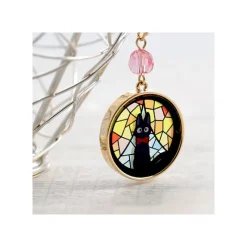 Bijoux|Maison Ghibli Bijou Boucles d’oreilles Jiji Vitrail - Kiki la petite Sorcière