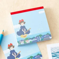Petit Matériel|Maison Ghibli Bloc mémo Kiki vole - Kiki la petite sorcière