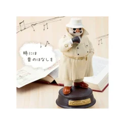 Boites À Musiques|Maison Ghibli Boîte à Musique Marco dans son imperméable - Porco Rosso