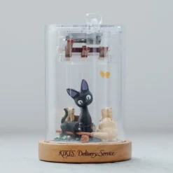Boites À Musiques|Maison Ghibli Boîte à Musique Marionnette Jiji - Kiki la petite sorcière