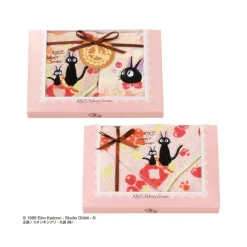 Linge De Maison|Maison Ghibli Boîte cadeau 3 serviettes Jiji Confitures Fruits Rouges - Kiki la pet
