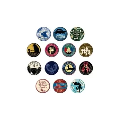 Badges|Maison Ghibli Boîte Collection de 14 Badges Beige - Studio Ghibli
