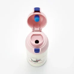 Cuisine Et Table|Maison Ghibli Bouteille Thermos 500ml Jiji Guirlande de fleurs - Kiki la petite sorcière