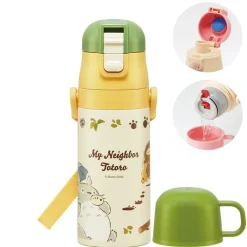 Cuisine Et Table|Maison Ghibli Bouteille Thermos ouverture double Totoro & Chatbus - Mon Voisin Toto