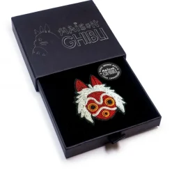 Pins|Maison Ghibli Broche cannetille Masque de San - Princesse Mononoké