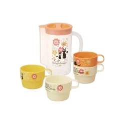 Cuisine Et Table|Maison Ghibli Carafe Et 4 Tasses Kiki Marguerite - Kiki la petite sorcière