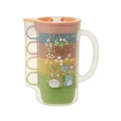 Cuisine Et Table|Maison Ghibli Carafe Et 4 Tasses Totoro Fleur - Mon Voisin Totoro
