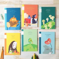 Carnets Et Cahiers|Maison Ghibli Carnet de notes B6 Kodama - Princesse Mononoké