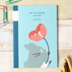 Carnets Et Cahiers|Maison Ghibli Carnet de notes B6 Totoro Coquelicot - Mon Voisin Totoro