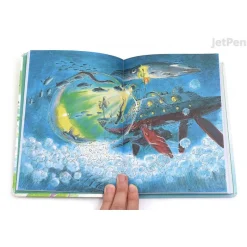 Carnets Et Cahiers|Maison Ghibli Carnet de notes Ponyo & Sosuke - Ponyo sur la falaise
