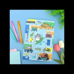 Carnets Et Cahiers|Maison Ghibli Carnet de notes Véhicules 18,2×25,7 cm - Mon Voisin Totoro
