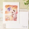 Cartes Postales Et Papier À Lettres|Maison Ghibli Carte de vœux aquarelle 24 x 15,8 cm Sauvetage - Le Château dans le c