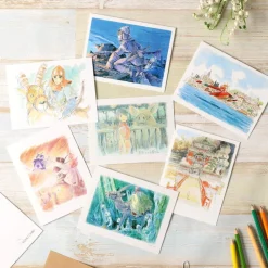Cartes Postales Et Papier À Lettres|Maison Ghibli Carte de vœux aquarelle 24 x 15,8 cm Chihiro - Le Voyage de Chihiro
