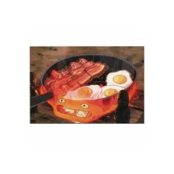 Cartes Postales Et Papier À Lettres|Maison Ghibli Carte Postale Calcifer œuf & bacon - Le Château ambulant