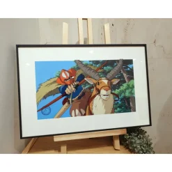 Celluloïd D'Art - Studio Ghibli|Maison Ghibli CELLULOID D'ART ASHITAKA PART AU COMBAT - STUDIO GHIBLI