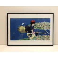 Celluloïd D'Art - Studio Ghibli|Maison Ghibli CELLULOID D'ART KIKI LIVRE UN CADEAU- STUDIO GHIBLI