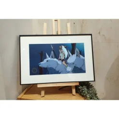 Celluloïd D'Art - Studio Ghibli|Maison Ghibli CELLULOID D'ART SAN ET SES FRÈRES LOUPS - STUDIO GHIBLI