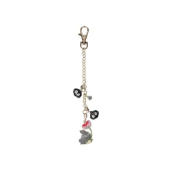 Straps|Maison Ghibli Chaînette Charms Totoro Gris & Fleur - Mon Voisin Totoro