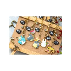 Straps|Maison Ghibli Chaînette Charms Totoro Gris & Champignon - Mon Voisin Totoro