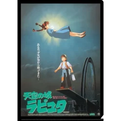 Classement|Maison Ghibli Chemise A4 Affiche film - Le Château dans le ciel