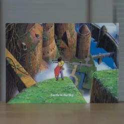 Classement|Maison Ghibli Chemise A4 Jardin aérien - Le Château dans le ciel