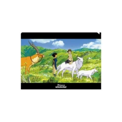 Classement|Maison Ghibli Chemise A4 San & Ashitaka - Princesse Mononoké