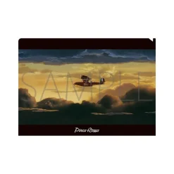 Classement|Maison Ghibli Chemise A4 Savoia au crépuscule - Porco Rosso