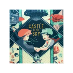 Classement|Maison Ghibli Chemise Art Déco A4 - Le Château dans le ciel
