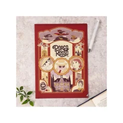 Classement|Maison Ghibli Chemise Art Déco A4 - Porco Rosso