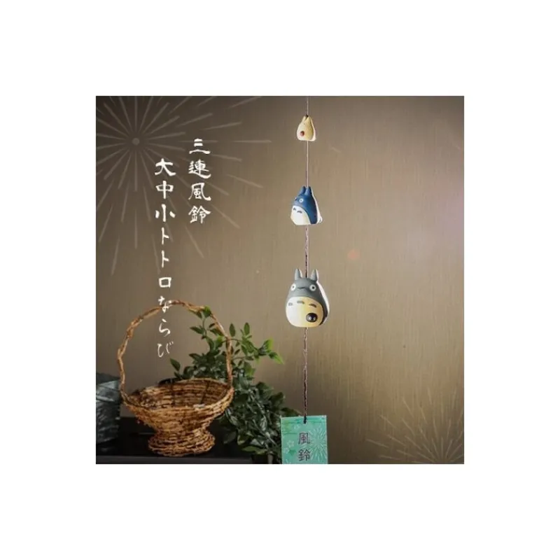 Décoration|Maison Ghibli Cloche à vent ceramique Totoro - Mon Voisin Totoro