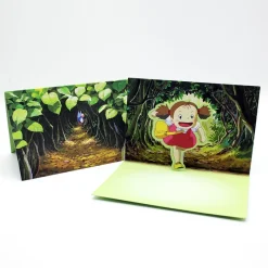 Cartes Postales Et Papier À Lettres|Maison Ghibli Collection cartes pop-up - Mon Voisin Totoro